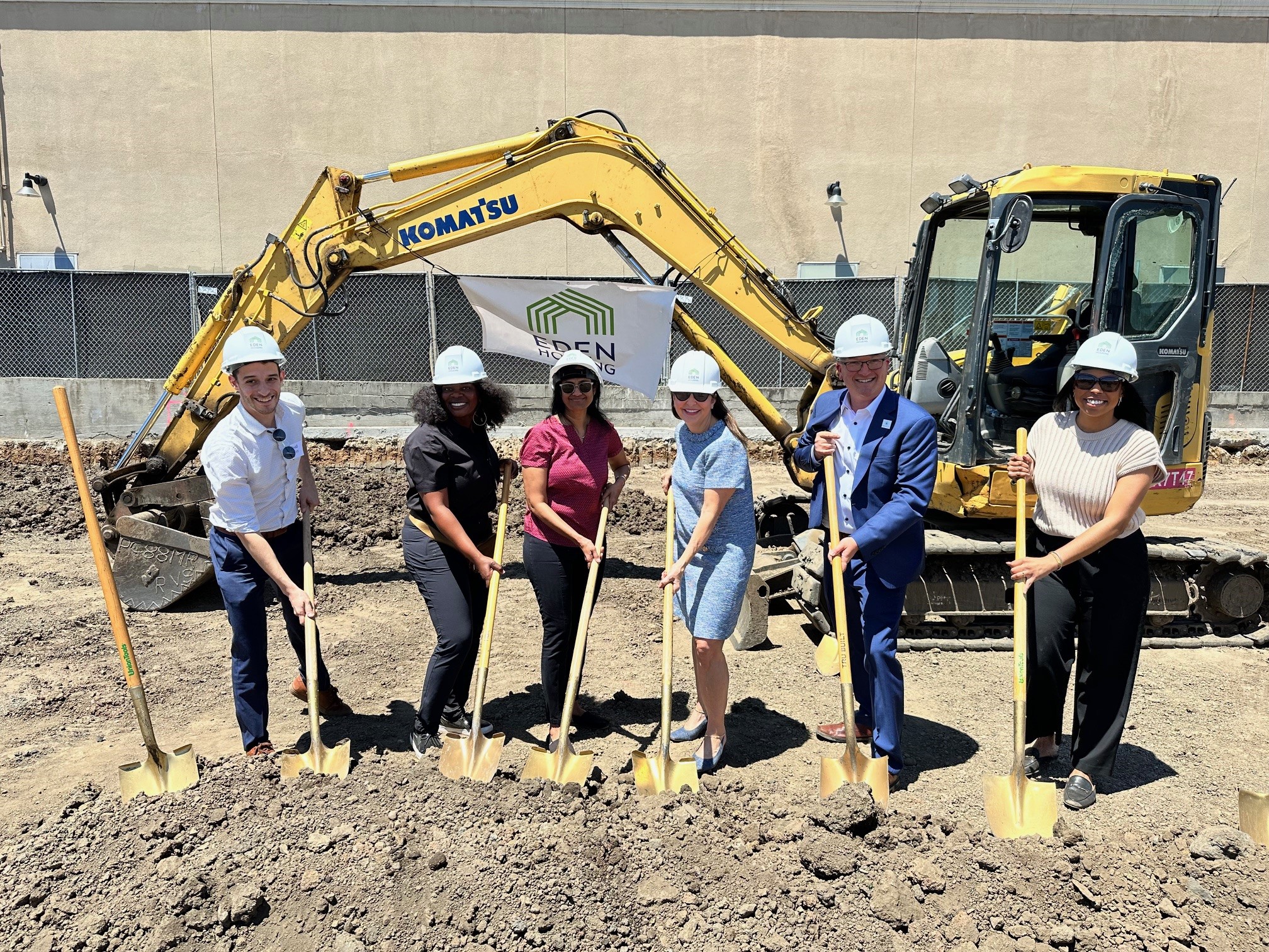 Groundbreaking with Merritt