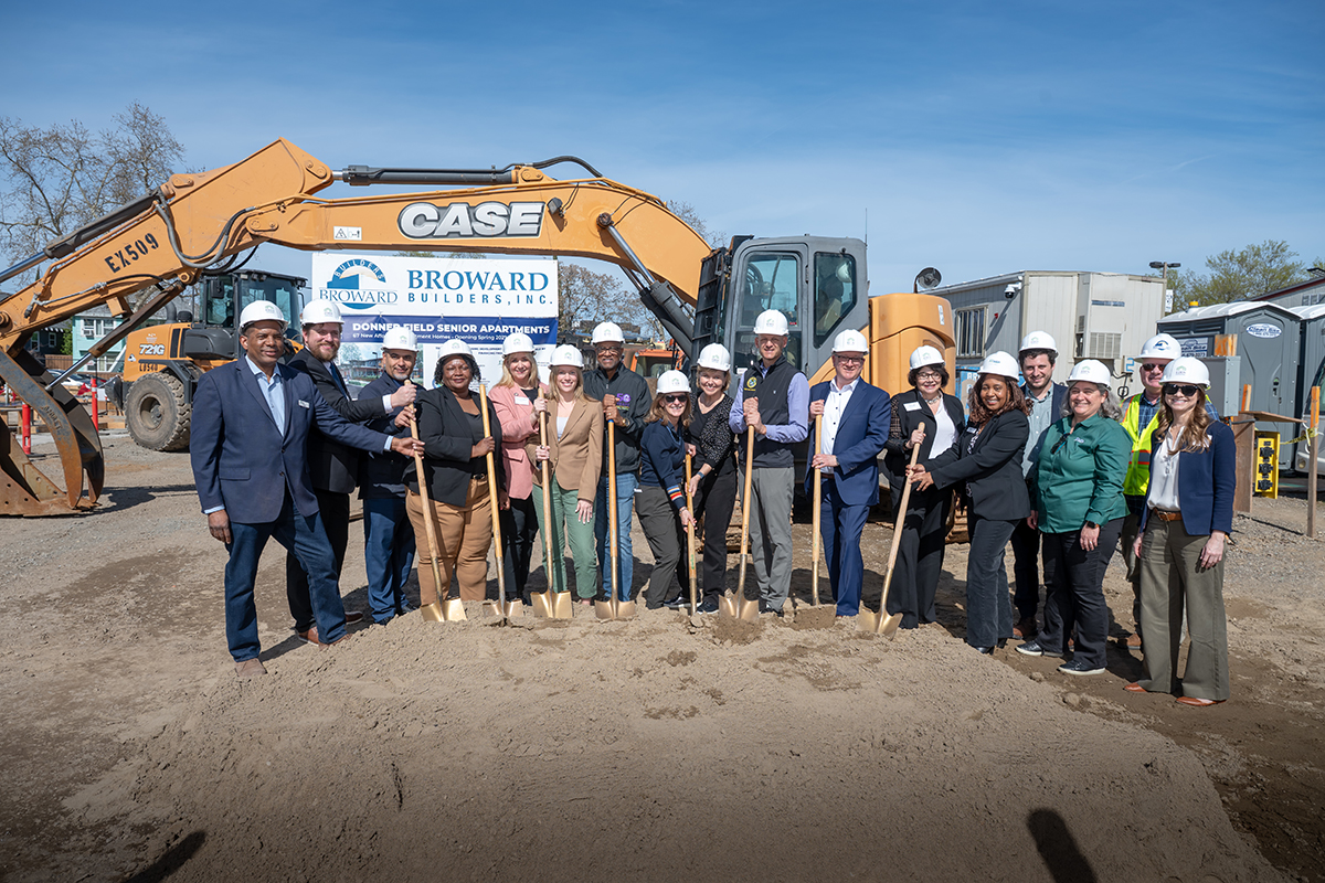 Groundbreaking with Merritt